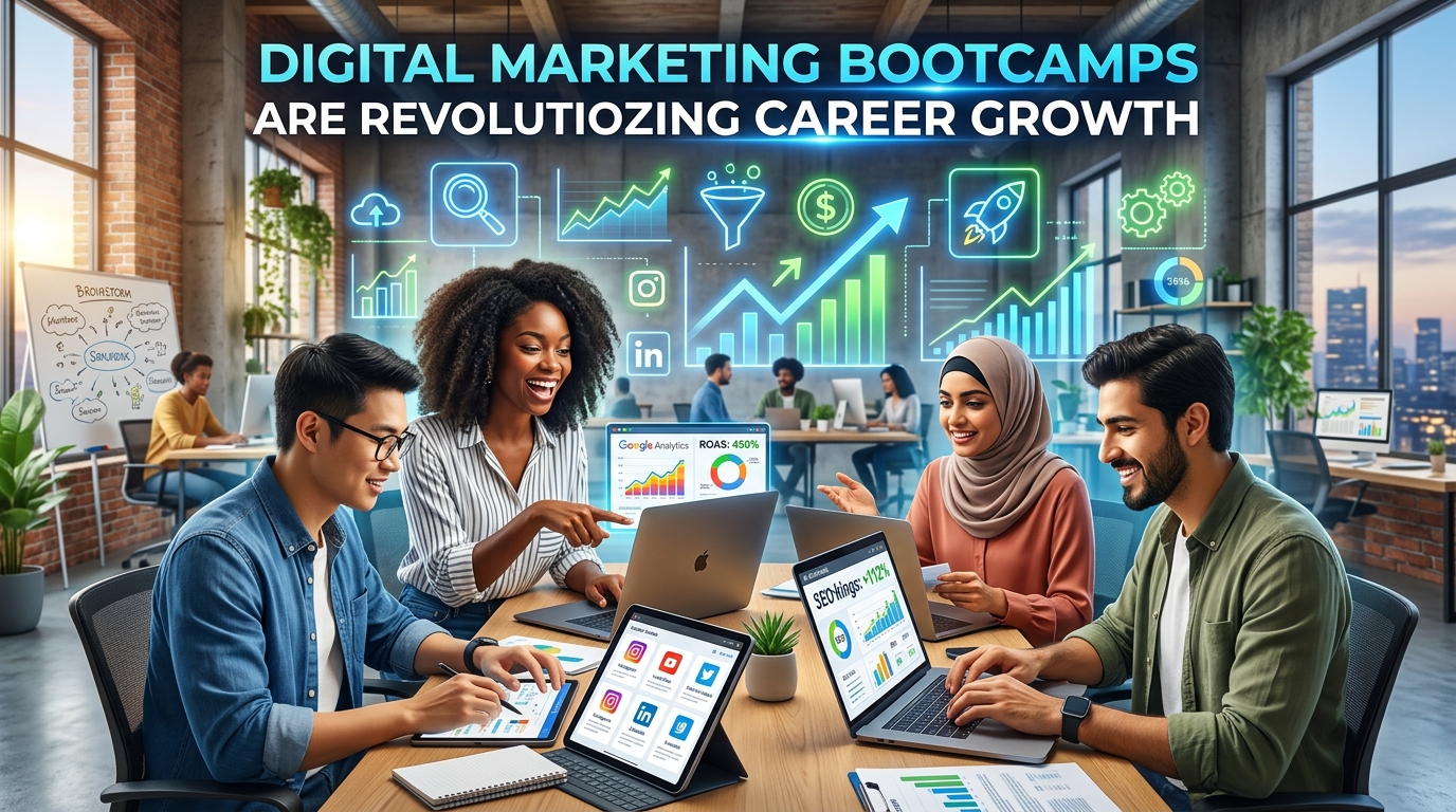Digital Marketing Bootcamps Are Revolutionizing Career Growth