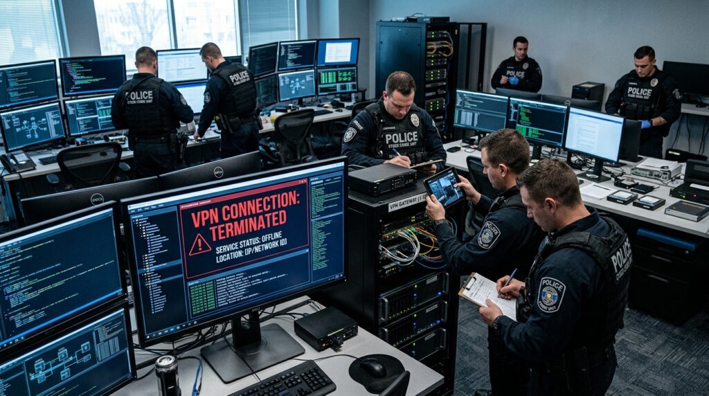 Law Enforcement Shuts Down a VPN