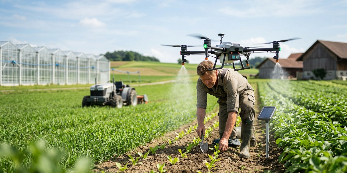 Integrate Technology With Traditional Farming