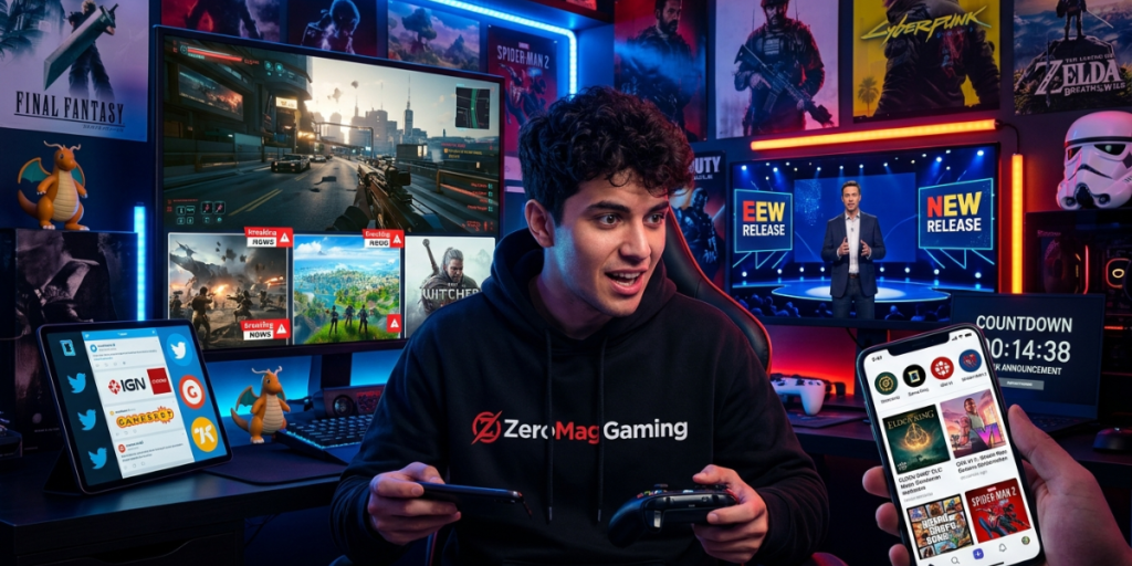 how to keep up with gaming news