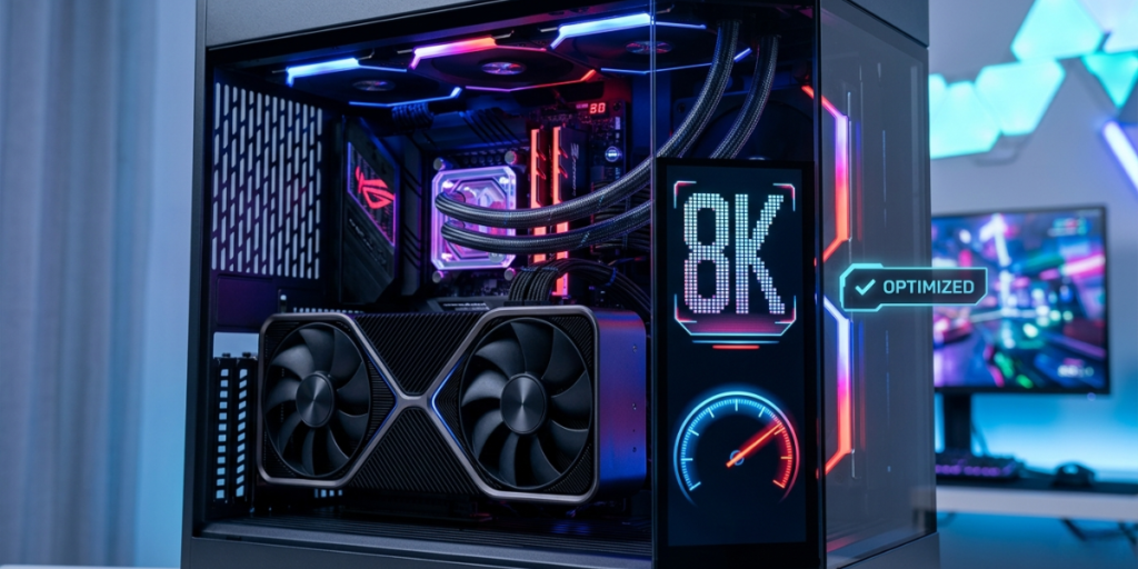 how to optimize gaming PC for 8K gaming