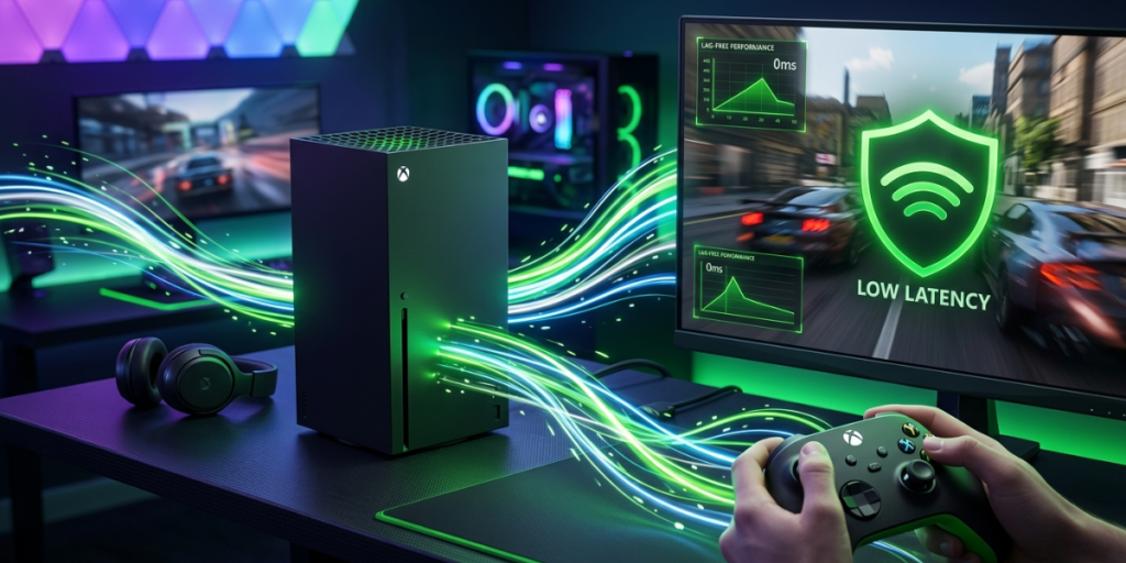 how to optimize Xbox Series X for low latency gaming